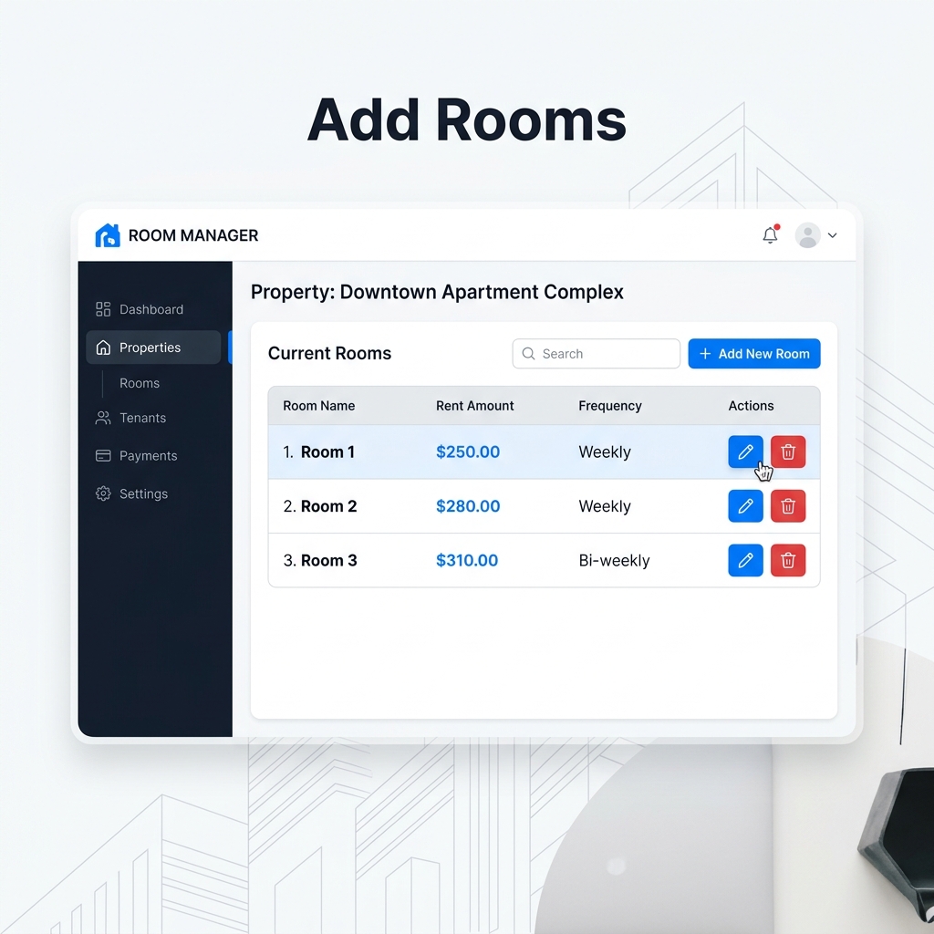 Add Rooms