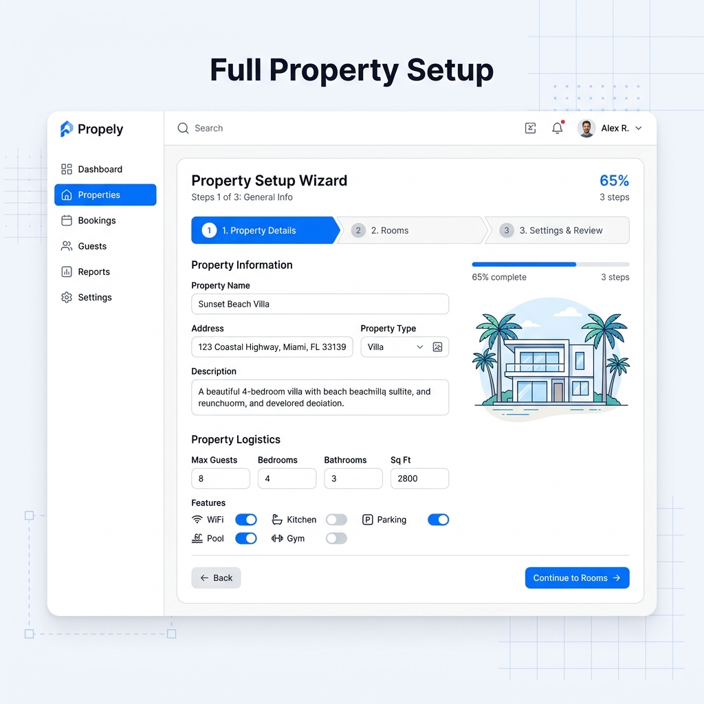 Full Property Setup