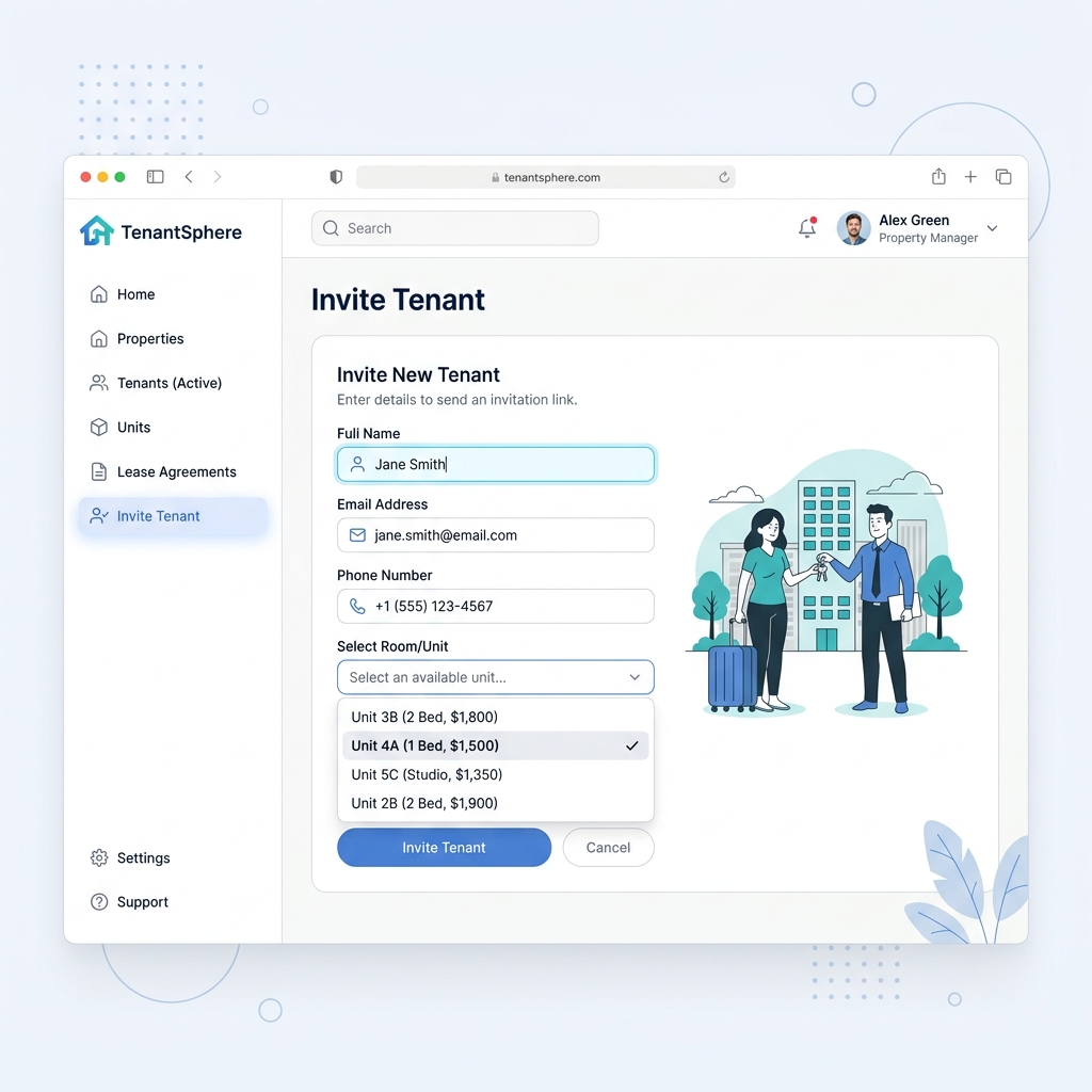 Invite Tenants